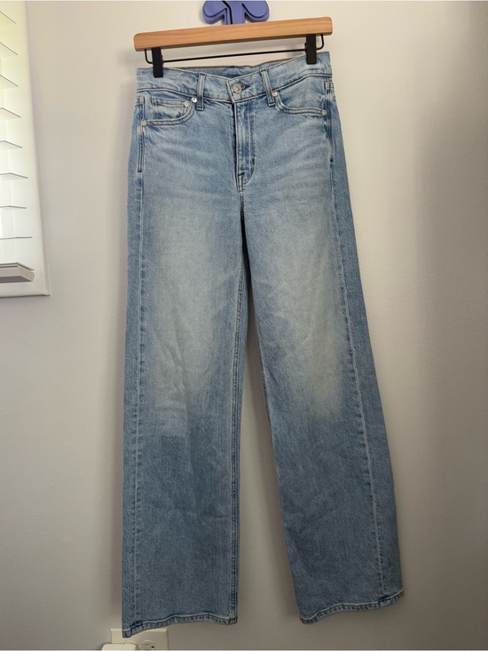 AYR Denim - AYR 25 The Secret Sauce Jeans Hero Baby Light Wash Straight Mid Rise